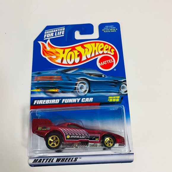 Hot Wheels Lot of 6 Die Cast Cars Mattel VTG Funny Tooned Factory Fresh Legends - Picture 5 of 15